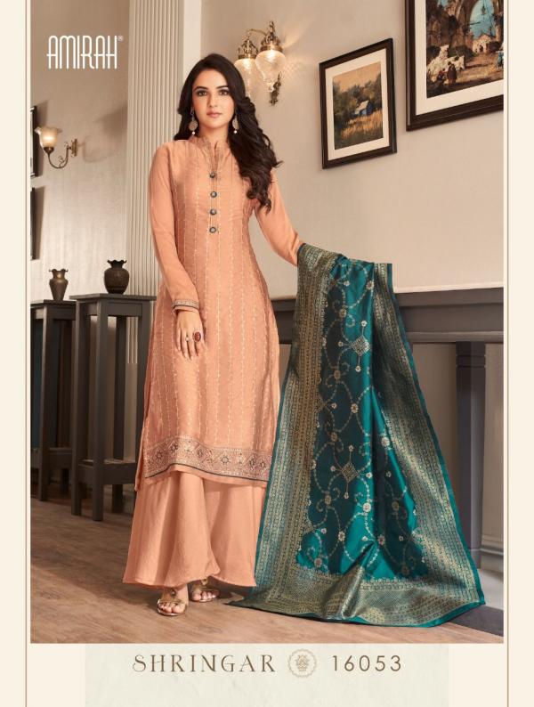 Amirah Shringar Satin Silk Embroidery Salwar Kameez